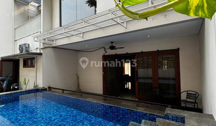 Townhouse Dijual Lebak Bulus One Gate Private Pool 1