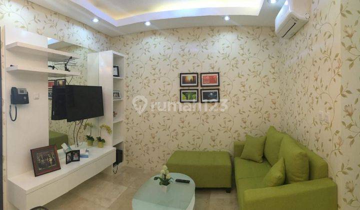 ruang tamu dijual apartemen lavenue 1 kamar