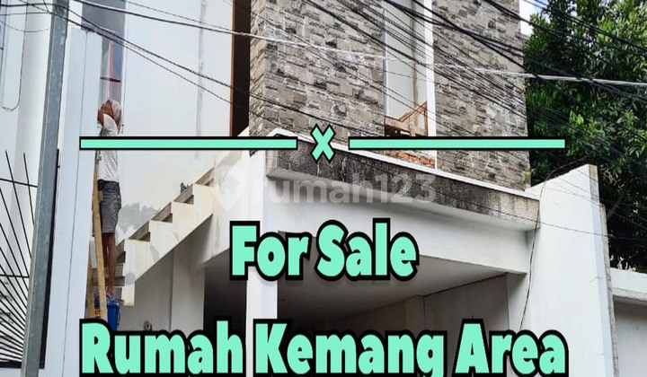 Dijual Rumah Baru Dibangun di Kemang 3 Lantai