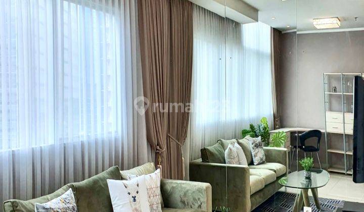 Dijual  Sahid Sudirman Residence  2 Kamar Tidur Furnished Lux 1