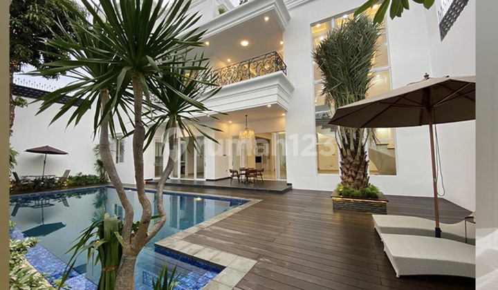 Dijual Luxurious Brand New Classic White House Pondok Indah 2