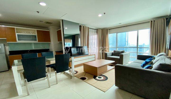  Sahid Sudirman Residence For Rent 3 Bedroom Furnished 1