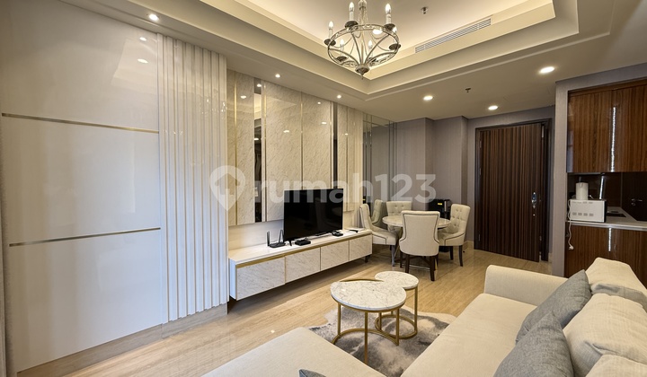 Dijual Apartement South Hills 2 Kamar Tidur Furnished