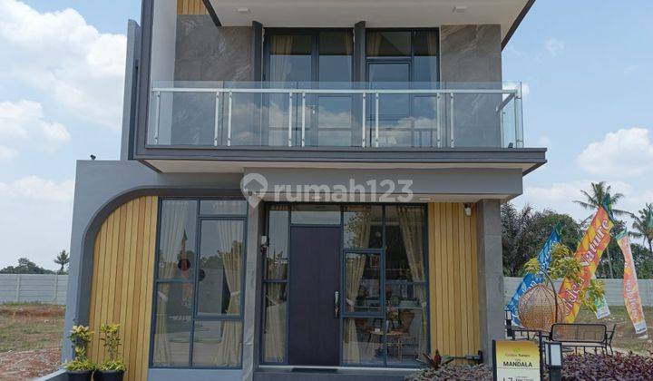 Rumah 2 Lantai Tanpa Dp Design Modern di Golden Nature Cikupa 1