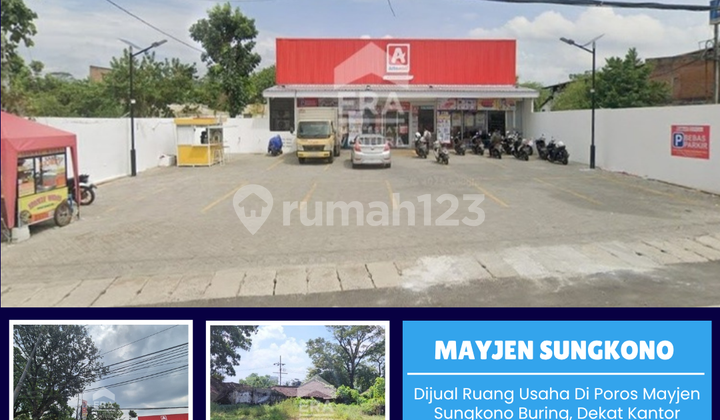 For Sale Commercial Space On Mayjen Sungkono Buring Axis