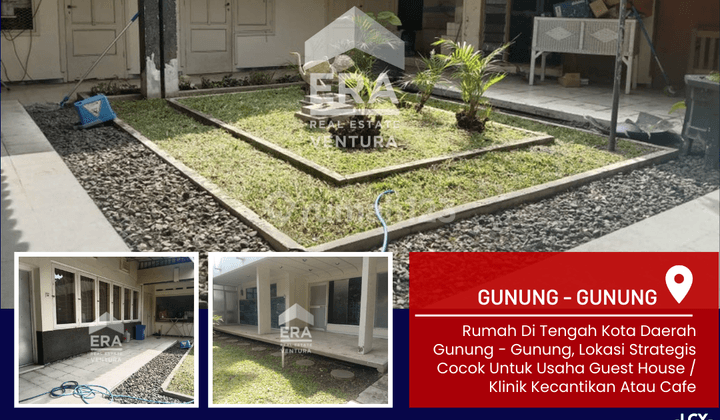 Dijual Rumah Tengah Kota Daerah Gunung2, Cocok Untuk Usaha 1