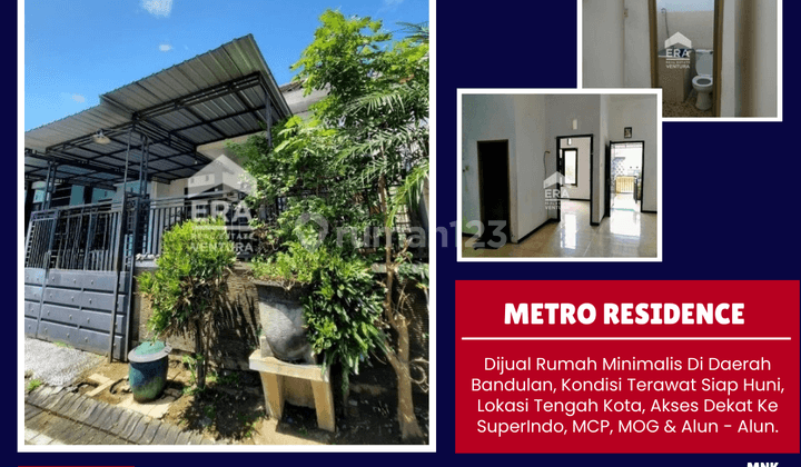 Rumah Minimalis Di Daerah Bandulan, Kondisi Terawat Siap Huni 1
