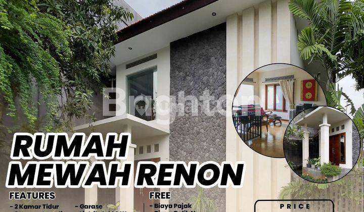 Rumah Mewah dengan Halaman Luas di Renon 1