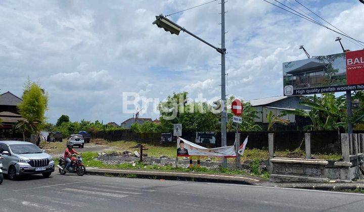 TURUN HARGA !!!Langka Tanah di jalan utama By pass Suwung 1