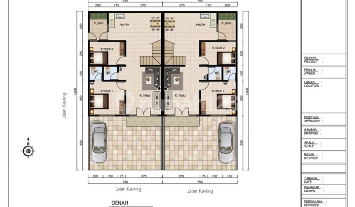 Dijual Rumah 2 Lantai di Prima Harapan Regency Bekasi Utara 2