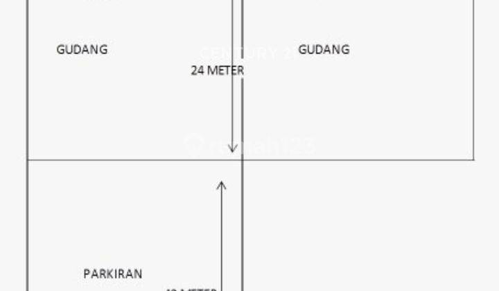 Gudang Cocok Untuk Ekspedisi Atau Showroom Di Jl Utama Ciledug  2