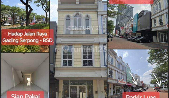 Ruko 3 Lantai Lokasi Strategis Dan Siap Pakai Area Gading Serpong 1