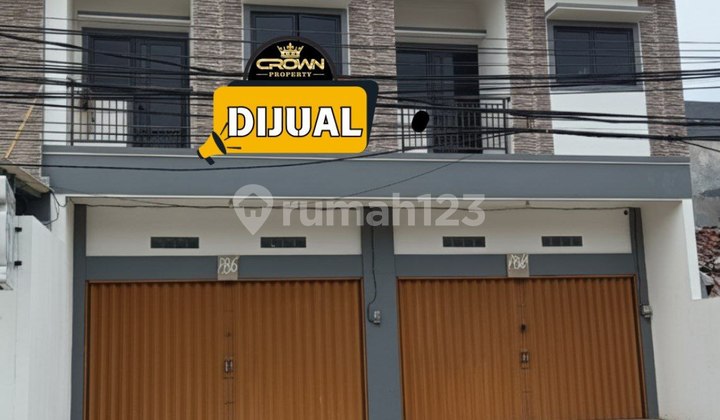 ruko komersil siap usaha di harapan indah bekasi