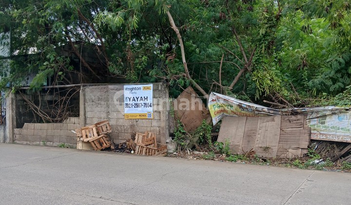 Tanah Luas Siap Pakai Bentuk U di Tarumajaya Mutiara Gading City Bekasi