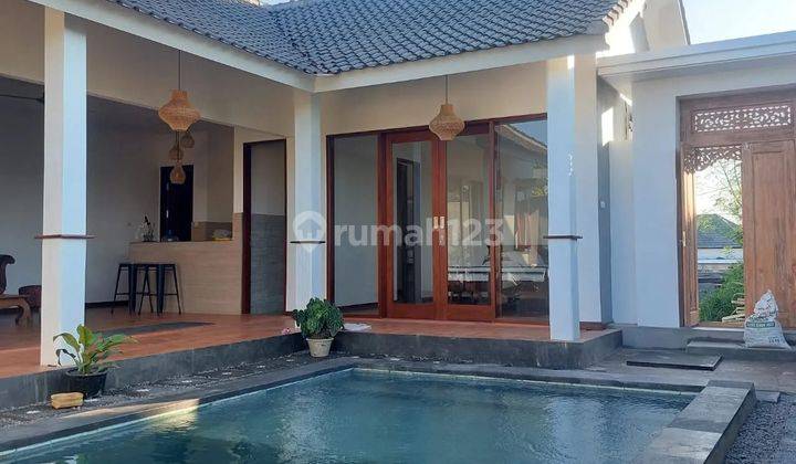 DISEWAKAN TAHUNAN VILLA 2 KAMAR DI PERERENAN DEKAT PANTAI BALI MC188 1