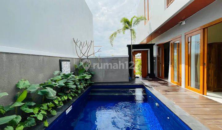 DISEWAKAN BULANAN VILLA 3 KAMAR DI DEKAT PANTAI NYANYI DAN CANGGU BALI MC187 1