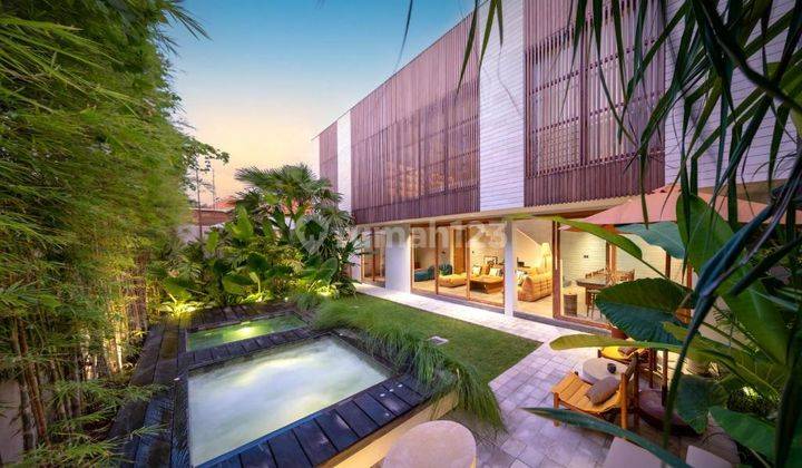 Disewakan Bulanan Villa Mewah 2 Kamar Dekat Pantai Di Berawa Canggu Bali Mc197