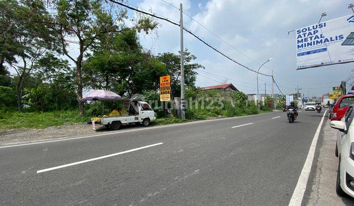 Tanah Strategis Pinggir Jalan Raya Jalan Palagan Km 9 Ngaglik Sleman Yogyakarta 2