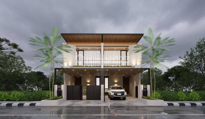 New Rumah Modern High Spec 2 Lantai di Kupang Baru  1