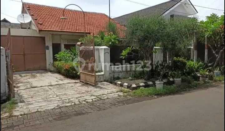 Rumah Plus Kantor Rungkut Asri Hitung Tanah Saja