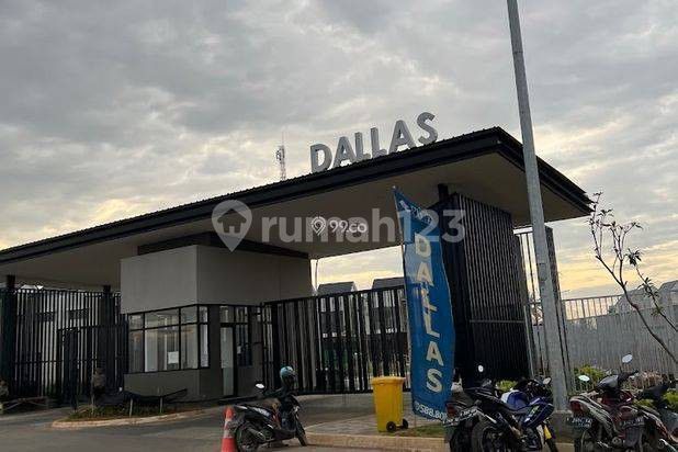 Dijual Rumah Mewah Cluster Dallas Unfurnished PIK2