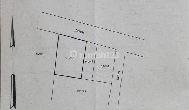 Tanah di Komplek Dprd Megabrata, Bandung SHM 309 m² 2