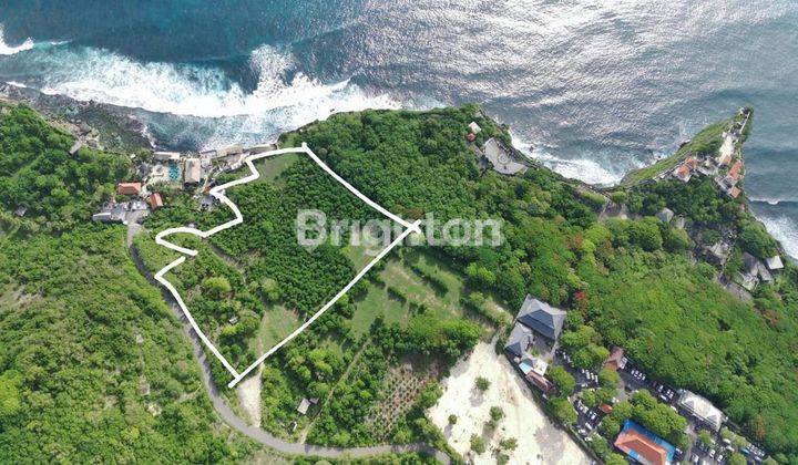 Super cheap land on the edge of the cliff, location near Tari Kecak Uluwatu Pecatu Bali 2