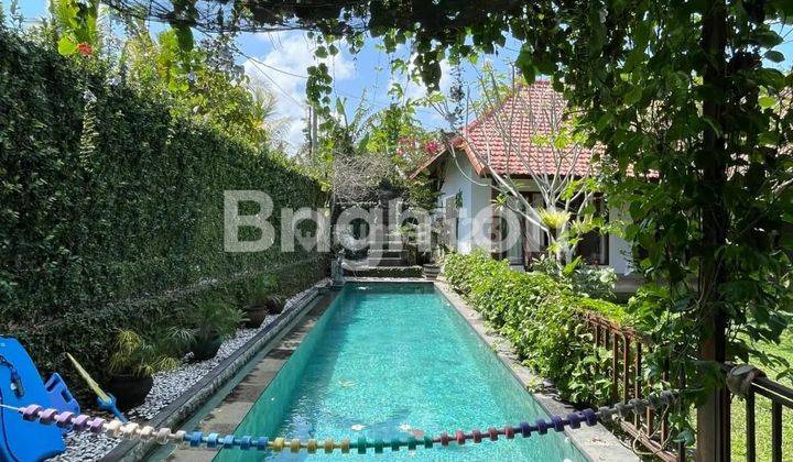 Villa di lokasi yang tenang dan nyaman di Pejeng Ubud Bali 2