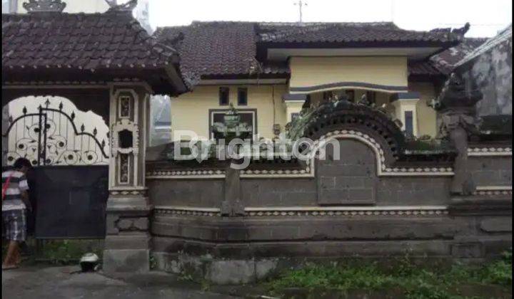 Rumah 1 Lantai Dengan Pagar Style Bali 1