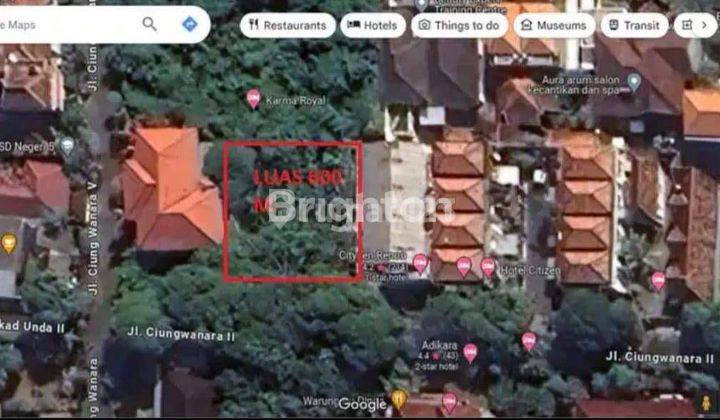 6 ares of land in the heart of Denpasar's Renon Area 1