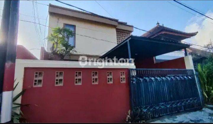 Semi furnished 2-storey ready to move in house in a super strategic location near the city center and business center in North Denpasar 1