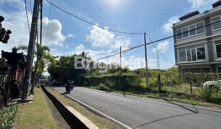 Tanah seluas 14,65 are dengan view jalan Tol Bali Mandara sangat strategis di Benoa Kuta Selatan 2