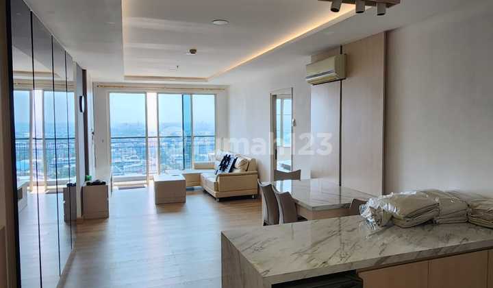 Termurah! Apartemen Frenchwalk Moi 3Br Renovasi Furnish Nego