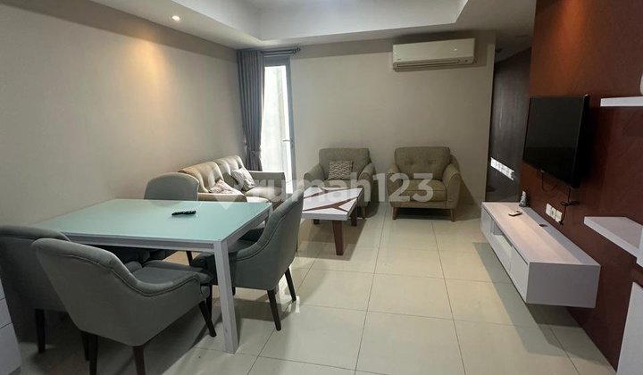 Super Murah! Apartemen The Mansion Jasmine 2Br LT Sedang Furnish