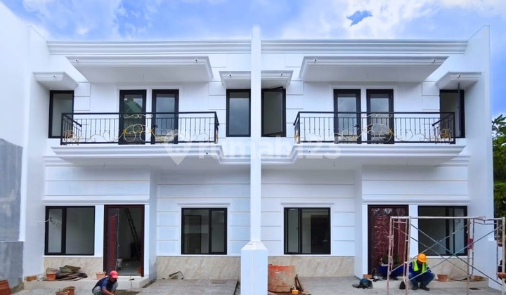 terbatas hanya 4 unit, rumah modern siap huni bebas banjir