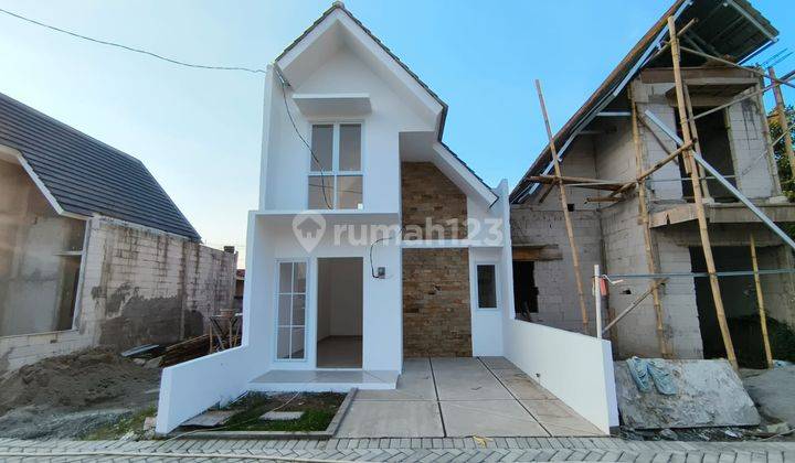 rumah mezzanine terjangkau model industrial + high ceiling 1