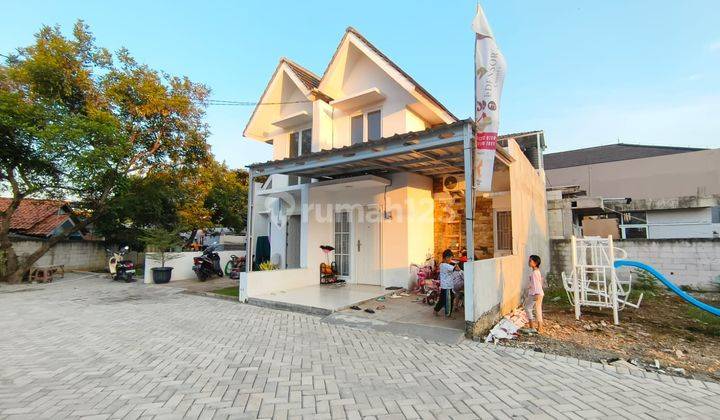 rumah mezzanine terjangkau model industrial + high ceiling 2