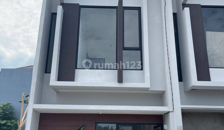 Rumah Baru 2 Lantai Tanah Luas Akses 2 Mobil Bebas Banjir 1