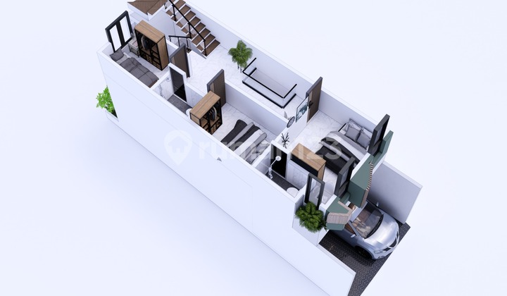 Rumah baru 3 lantai di utan kayu rawamangun jakarta timur 2