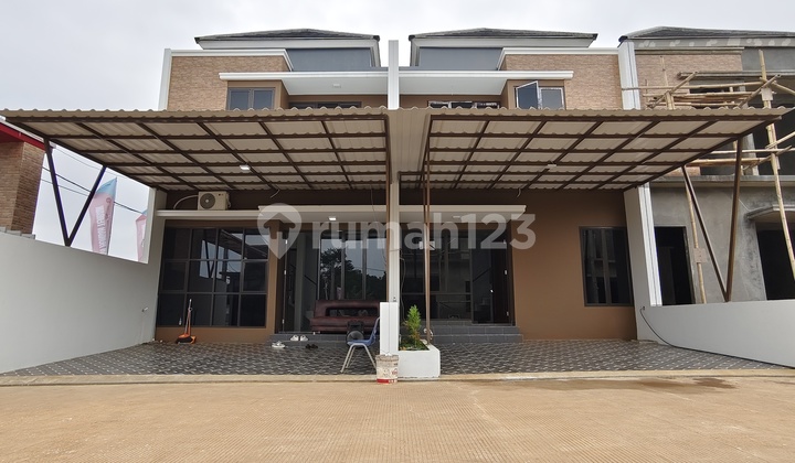 Rumah SHM bebas banjir bebas biaya surat2 500meter tol jatikarya 2