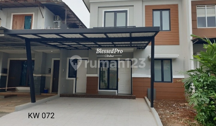 Dijual Rumah Murah Lt.128 Baru Renov Lantai Granit Kota Wisata Cibubur