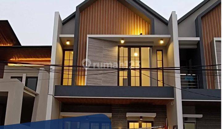 Rumah New Gress Mewah Scandinavian Semi Furnish 1