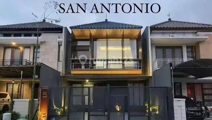 Rumah Estetik Minimalis Pakuwon City Siap Huni San Antonio 1