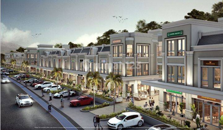 Ruko Mewah Classic European La Plaza Podomoro Park Tahap 2  1