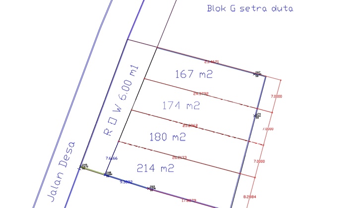 Tanah Kavling 167 M2 di Blok G Setraduta Bandung Tanah Kavling 167 M2 di Blok G Setraduta Bandung