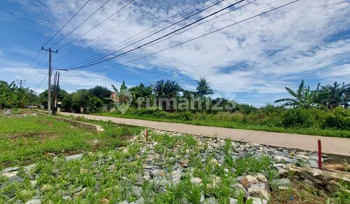 Tanah Cisauk Dekat Tol dan Stasiun Baru Jatake - SHM 1Jtan/M - Pinggir Jalan Utama