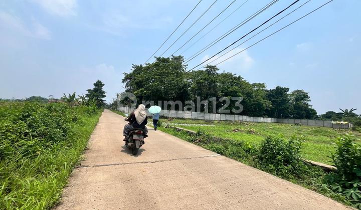 Roadside Cisauk Land 1 Jtan/m - Strategic, Affordable, Near Toll Road/Station