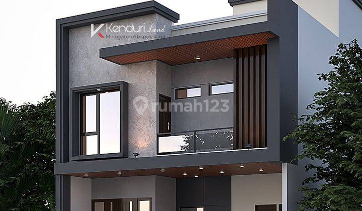 Dijual rumah mewah modern minimalis + rooftop dekat simatupang cilandak di kebagusan 2