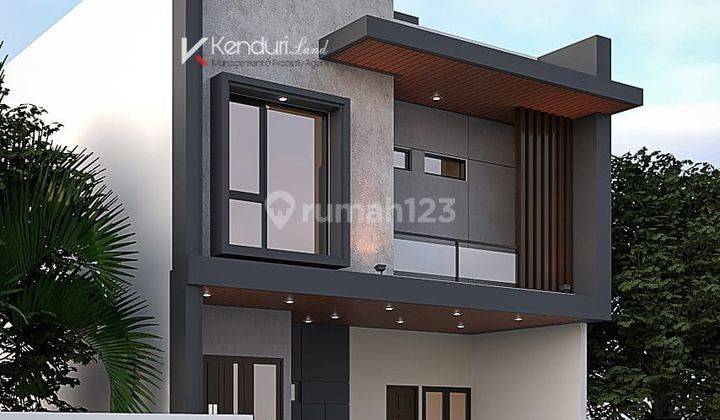 Dijual rumah mewah modern minimalis + rooftop dekat simatupang cilandak di kebagusan 2