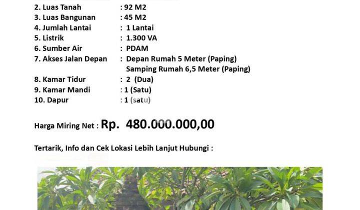 RUMAH  MURAH  B U C  KAMPIL NUSA 2 2